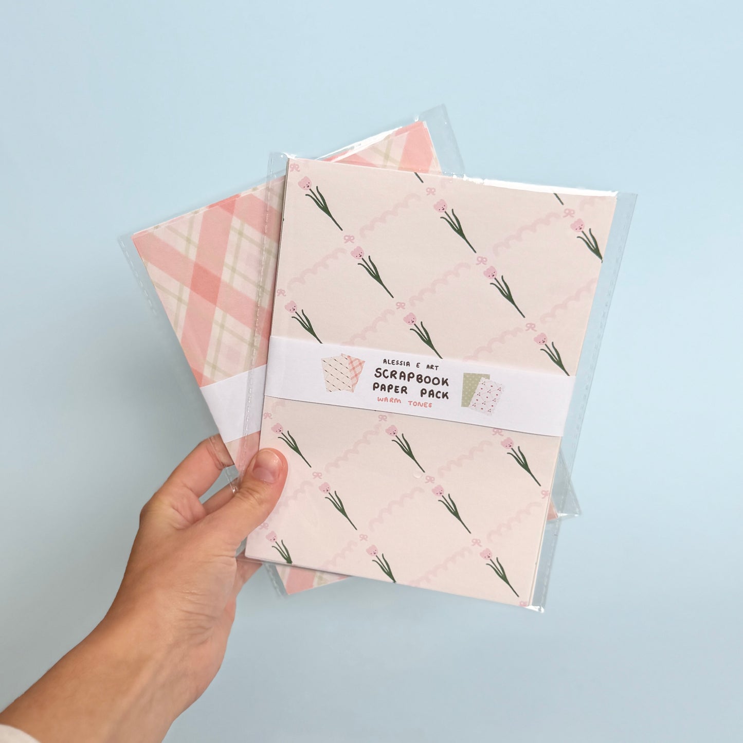 Scrapbook Paper - Warm Tones Set A5