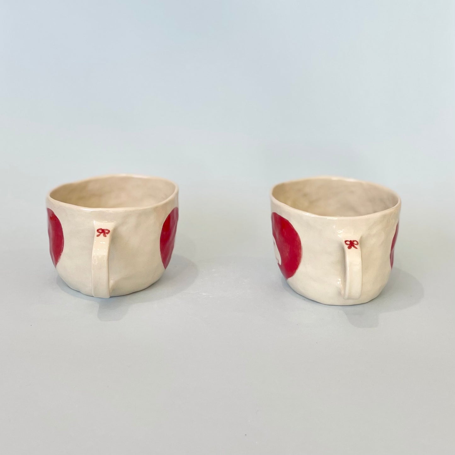 Red Heart Baby Mugs