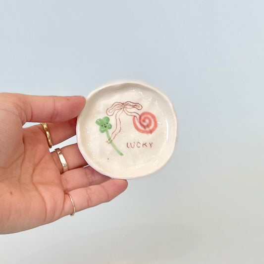 Lucky Clover Trinket Dish