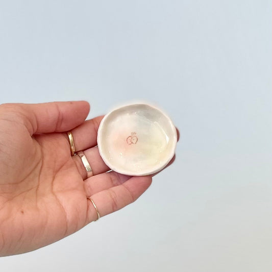Bubblegum Tiny Apple Trinket Dish