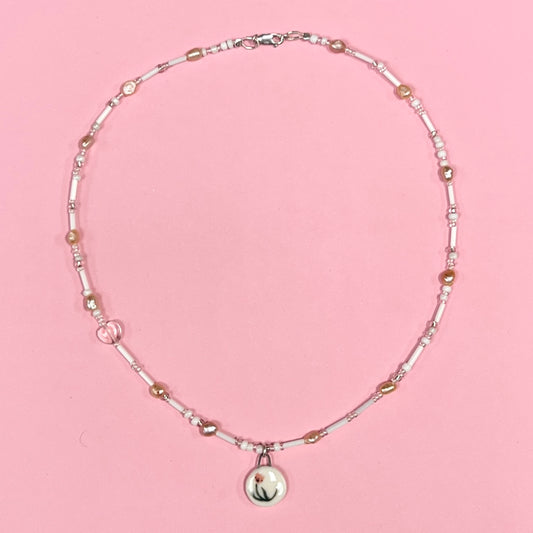 Tulip Coin Necklace