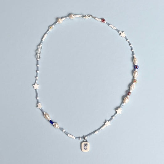 Bunny Pearl Necklace