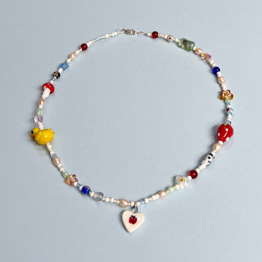 Apple Trinket Necklace