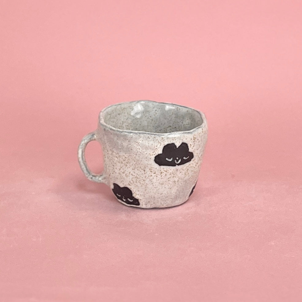 Black and White Cloud Mug