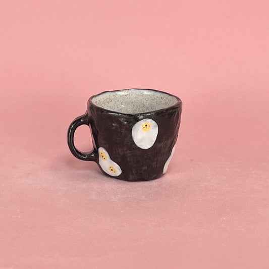 Black Egg Mug