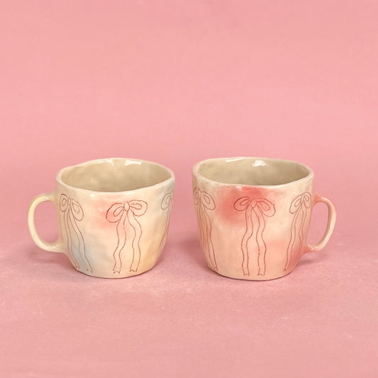 Bubblegum Bow Mugs