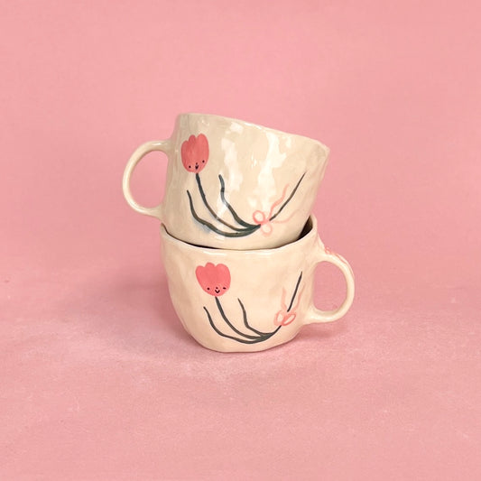 Dancing Tulip Mugs