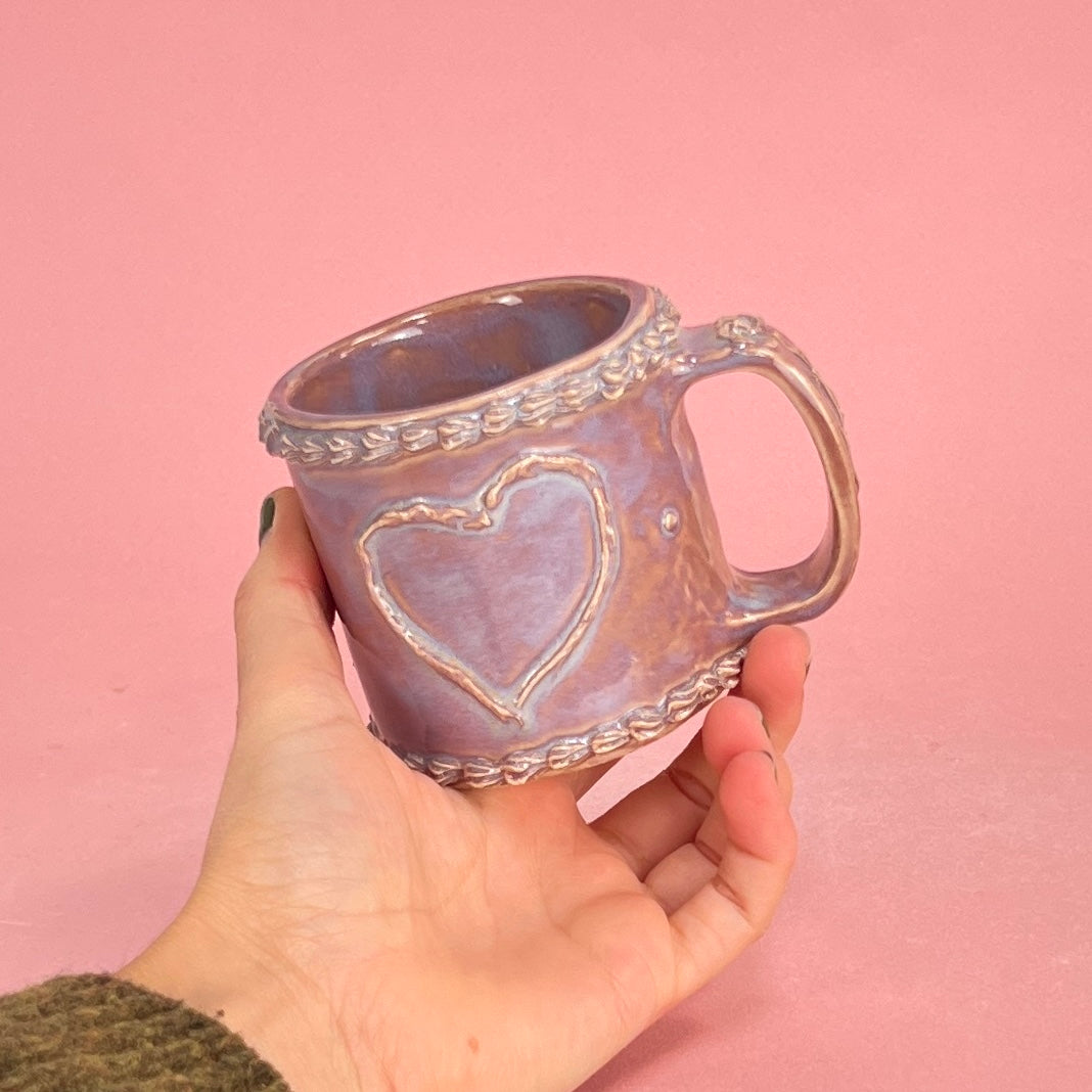 Lavender Icing Mug