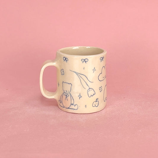 Airbrush Scribble Mug