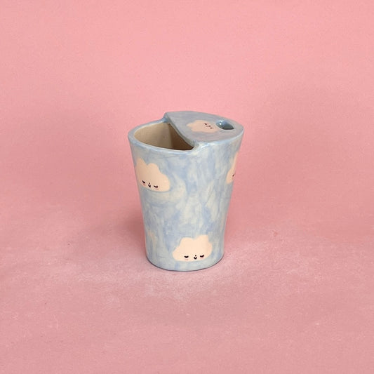 Cloudy Sky Travel Mug