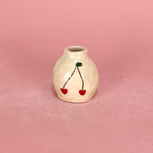 Cherry Bud Vase