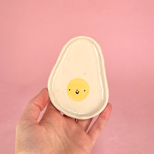 Fried Egg Trinket Dish