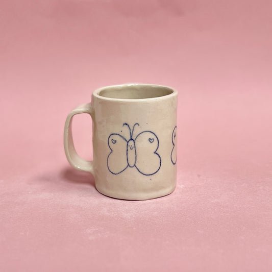 Butterfly Scribble Mug