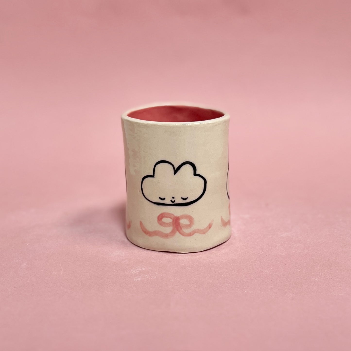 Pink Bow Babies Mug