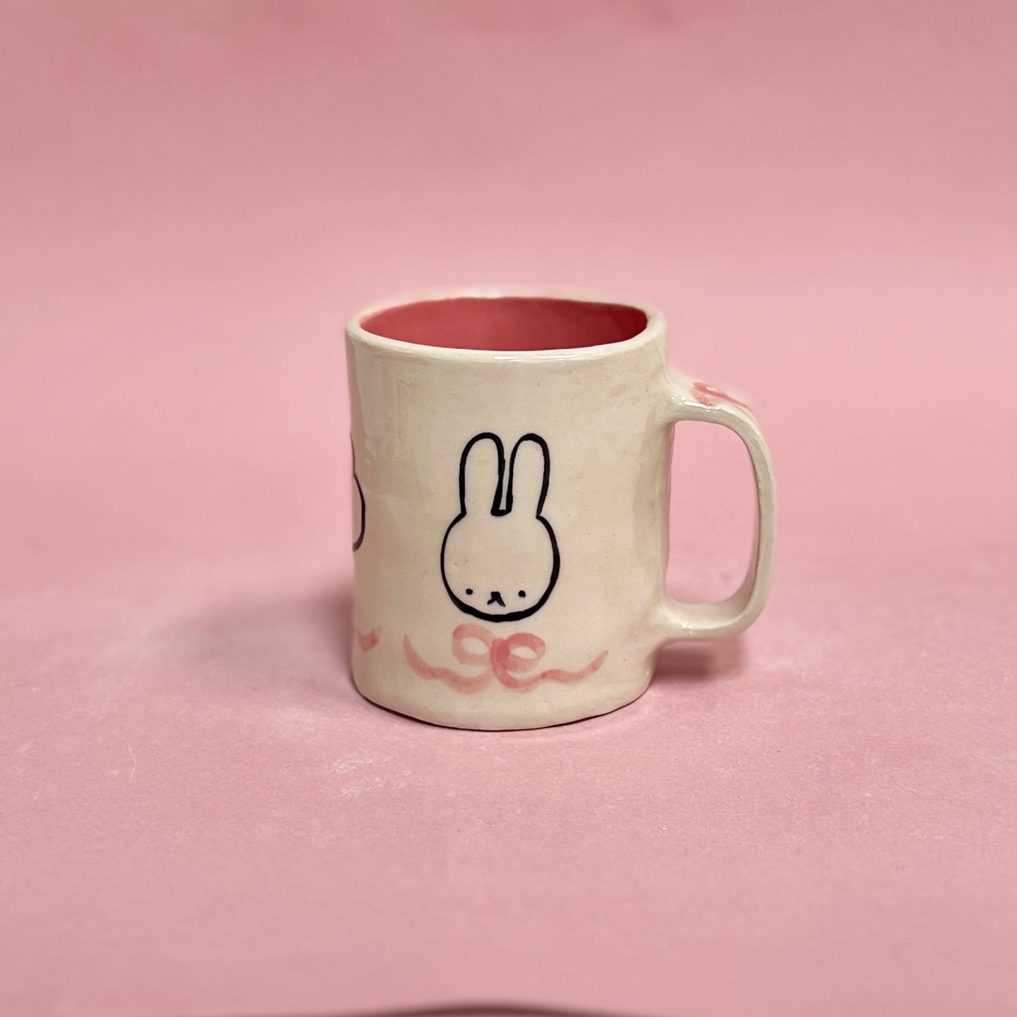 Pink Bow Babies Mug