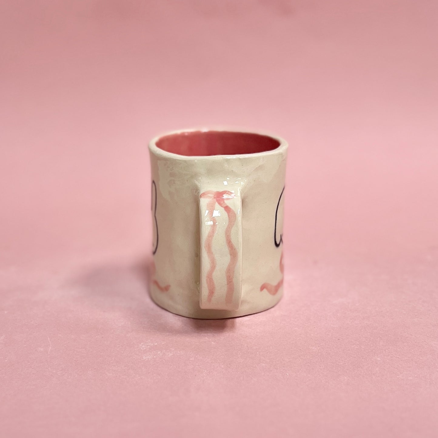 Pink Bow Babies Mug