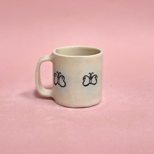 Blue Butterfly Airbrush Mug (SAMPLE