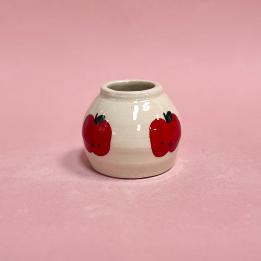 Apple Round Vase