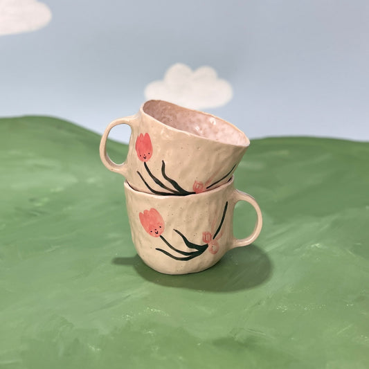 Tulip with Ribbons Mug