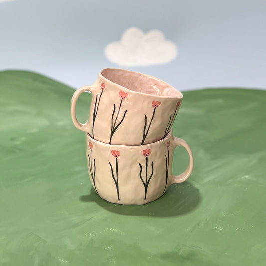 Happy Tulip Mug