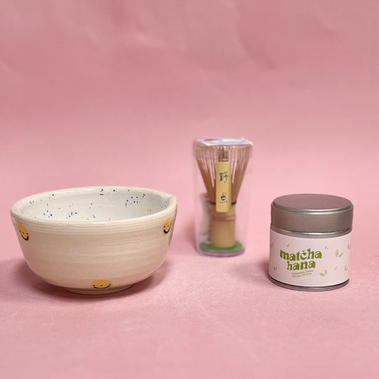Smiley Matcha Bowl