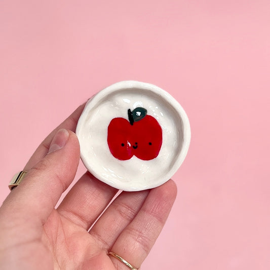 Apple Trinket Dish