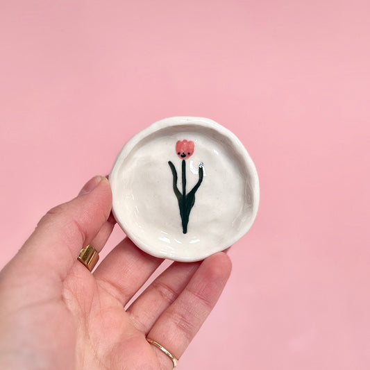 Tulip Trinket Dish