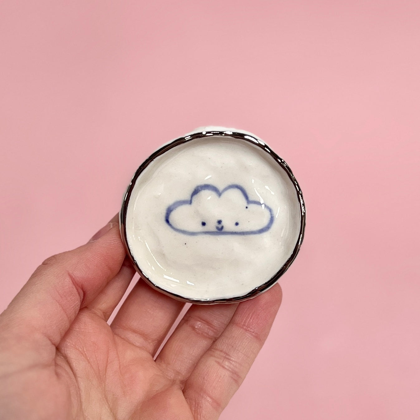 Traditional Cloud Trinket Dish