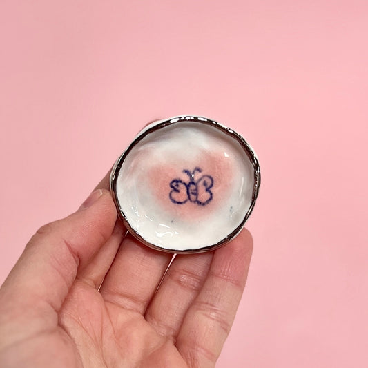 Butterfly Heart Trinket Dish