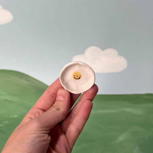 Teeny Tiny Smiley Trinket Dish