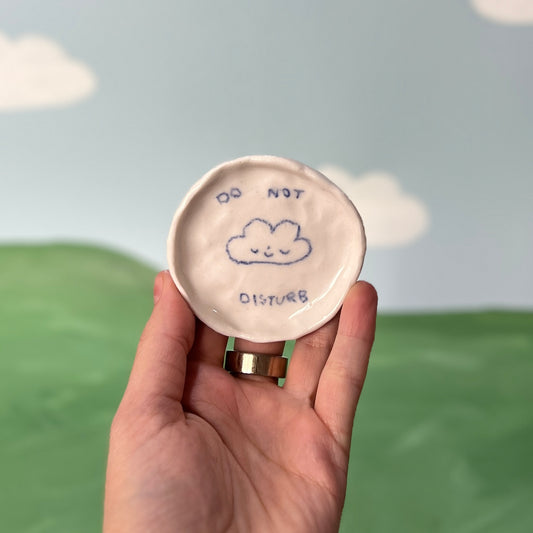 "Do Not Disturb" Trinket Dish