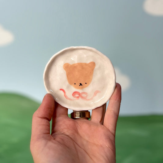 Bear and Bow Trinket Dish
