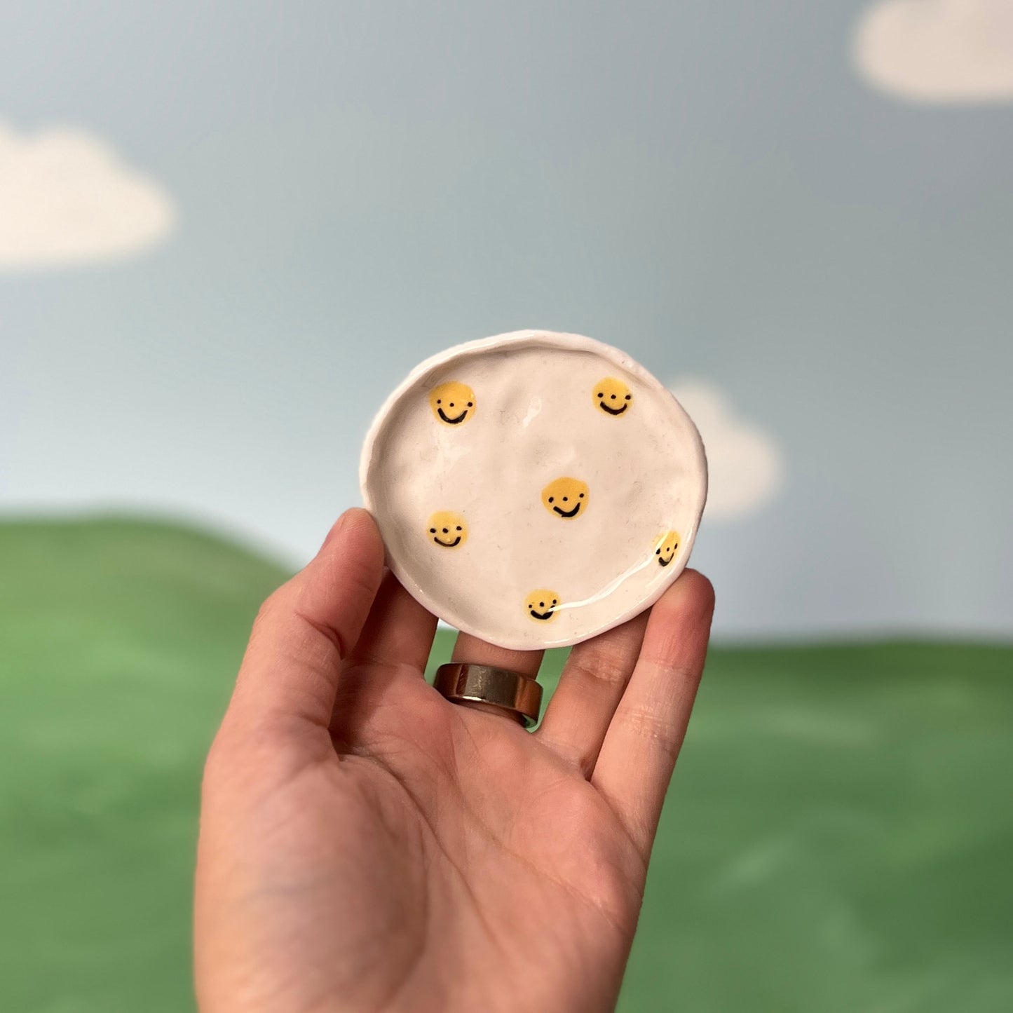 Smiley Trinket Dishes
