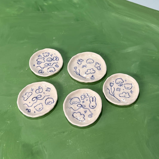 Scribble Trinket Dishes