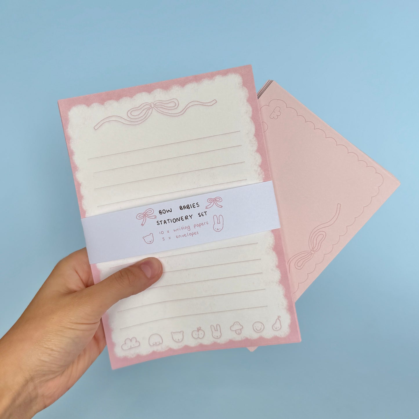 Bow Babies Stationery Set