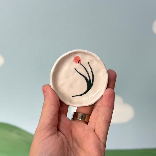 Tulip Trinket Dishes