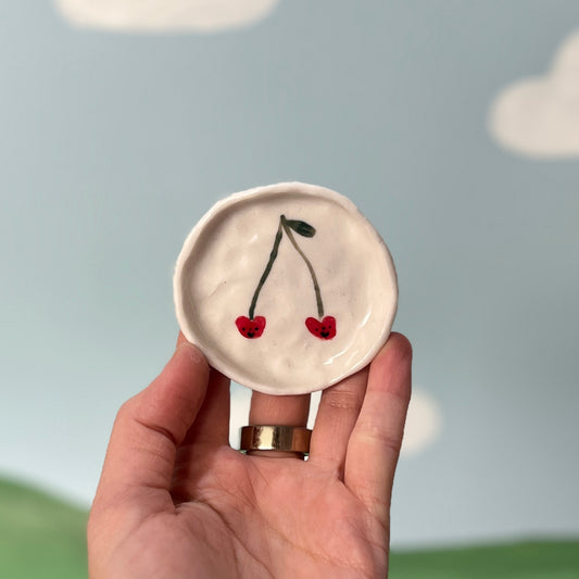 Cherry Trinket Dishes