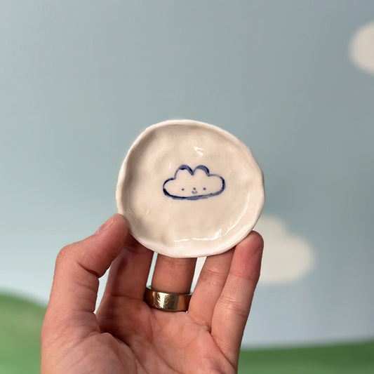 Simple Cloud Trinket Dish