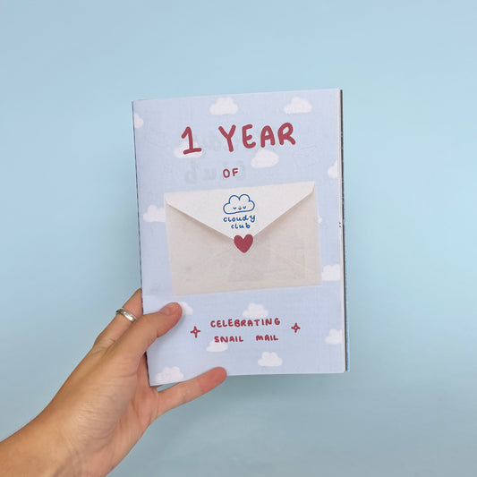 1 Year of Cloudy Club ZINE - Celebrating Snail Mail