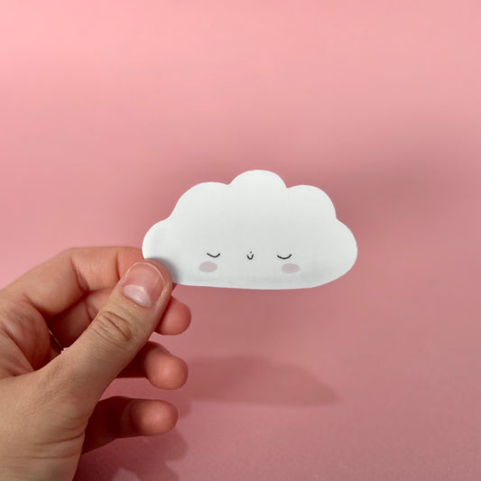 Cloud Vinyl Sticker